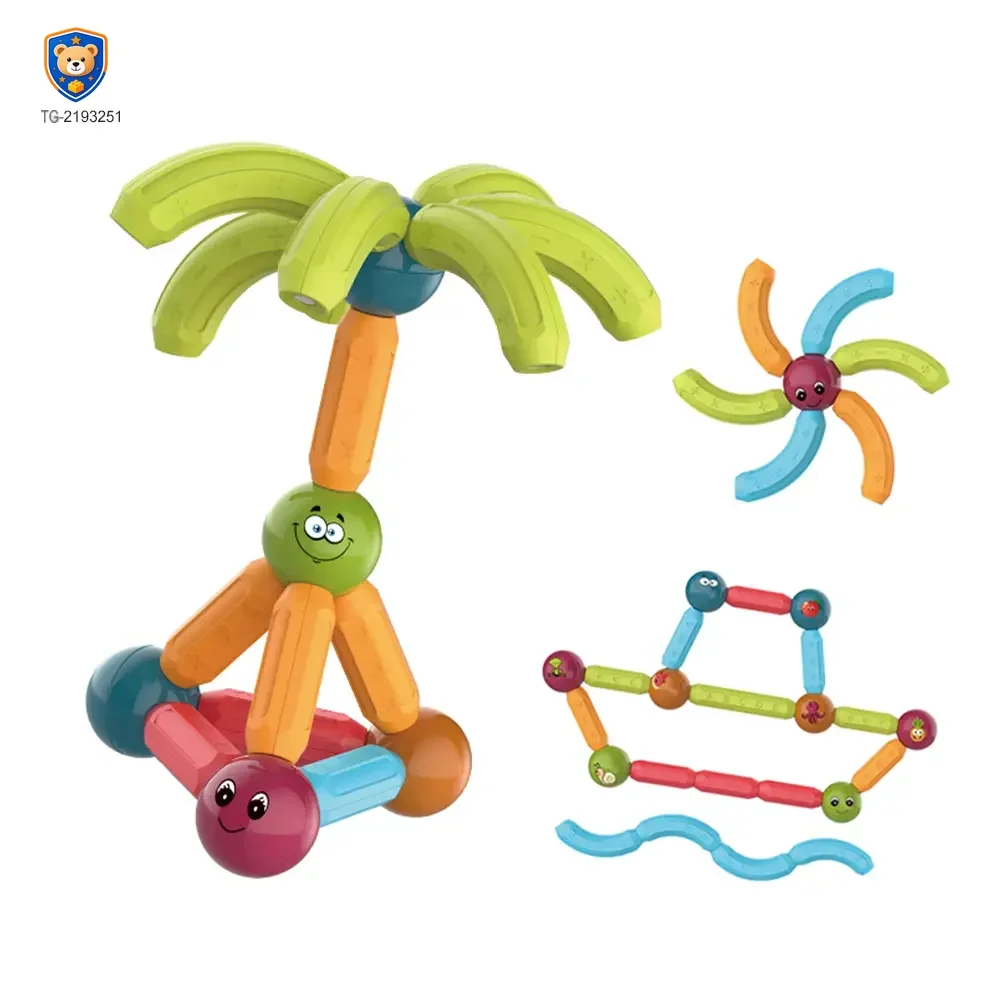Magnetic Sticks and Balls Building Set — product view 1