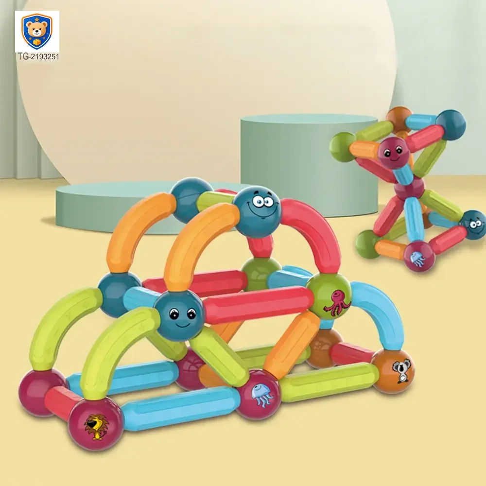 Magnetic Sticks and Balls Building Set — product view 3