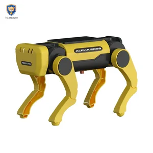 Solar-Powered Robotic Dog Toy, Electric Mechanical Pet Robot
