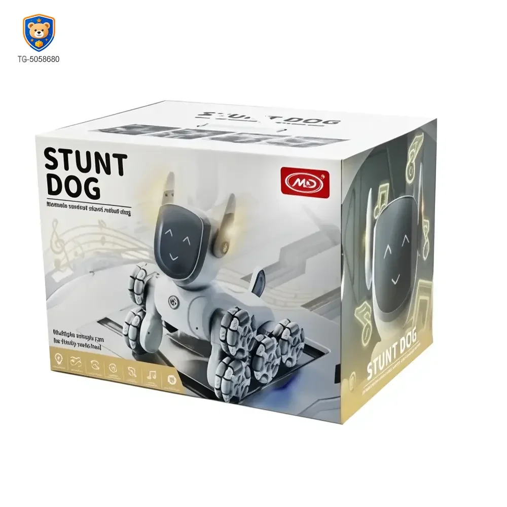8-Wheeled Robot Dog with Voice & Stunt Features — product view 7