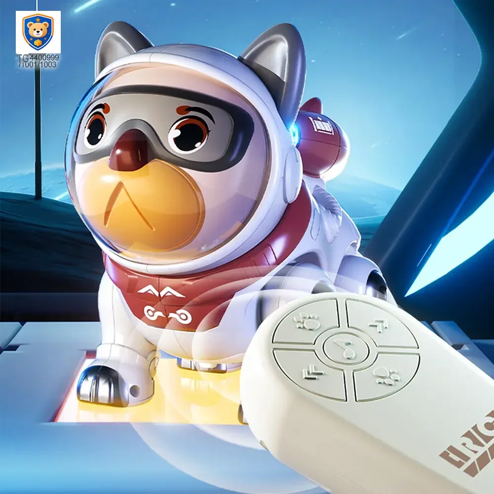 Cute Mechanical Dog Toy with Remote & Lights — product view 3