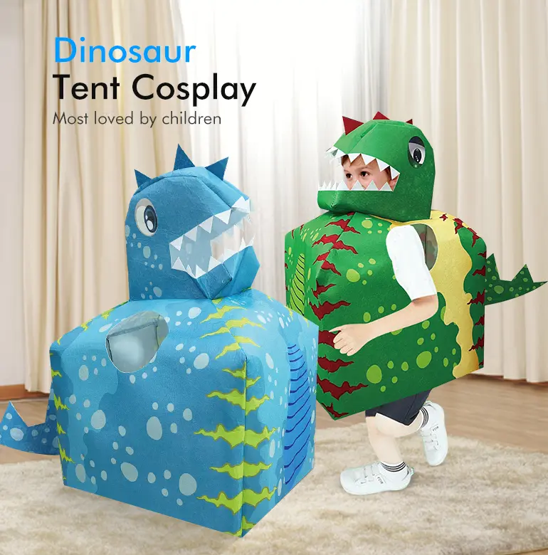 Dinosaur Tent Cosplay Toy, Cloth Art Target Throwing (TG2331460) — product detail panel 1