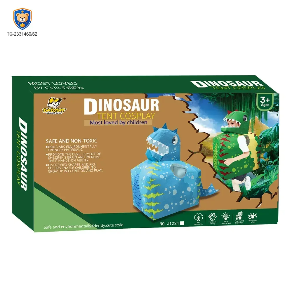 Dinosaur Tent Cosplay Toy, Cloth Art Target Throwing — product view 5