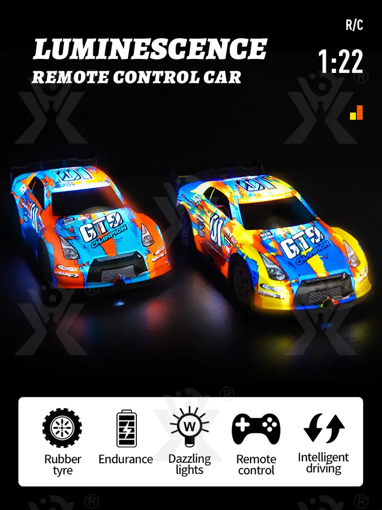 Luminous RC Car Toy, Racing RC Car (TG4003093) — product detail panel 1