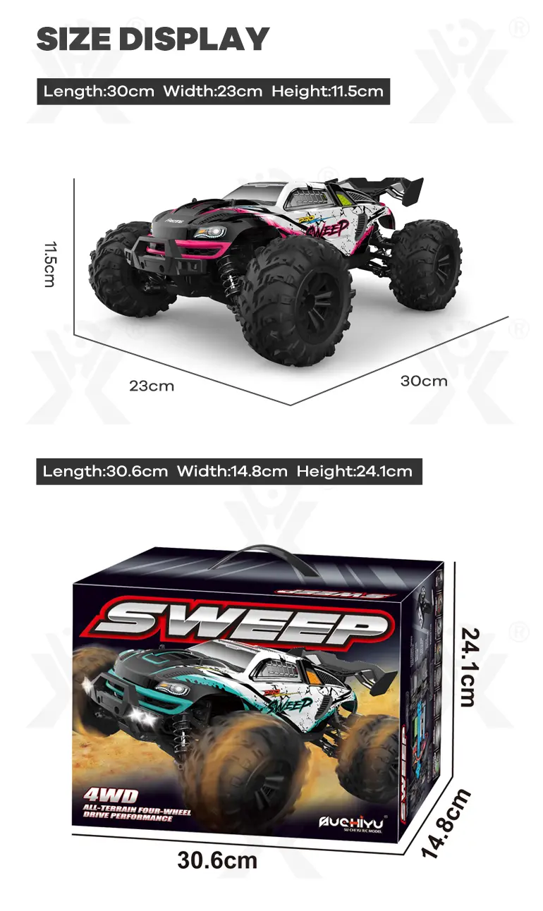 RC Off-Road Stunt Car Toy With Brushless Motor (TG2893419) — product detail panel 11