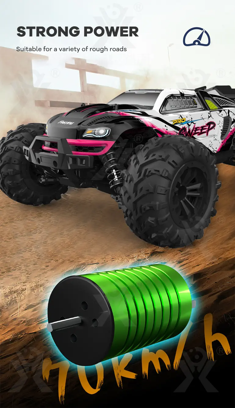 RC Off-Road Stunt Car Toy With Brushless Motor (TG2893419) — product detail panel 5