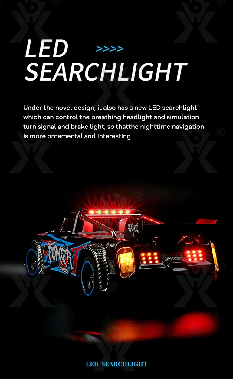 3650 Brushless RC Sports Car Toy, 4WD, 60KM/H (TG2921162) — product detail panel 11