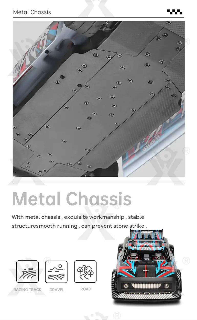 3650 Brushless RC Sports Car Toy, 4WD, 60KM/H (TG2921162) — product detail panel 4
