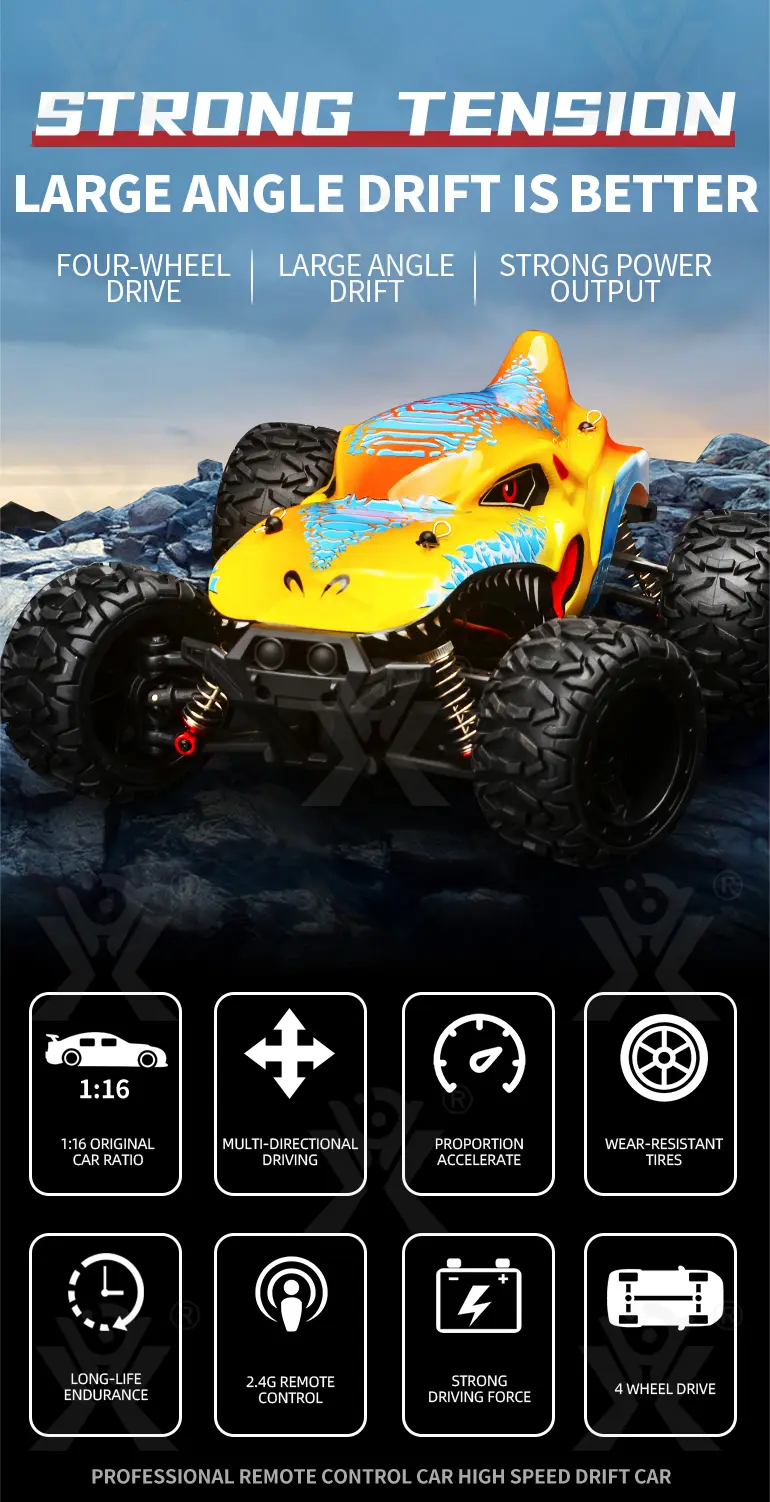 4WD Brushless RC Car Toy (TG2211825) — product detail panel 2