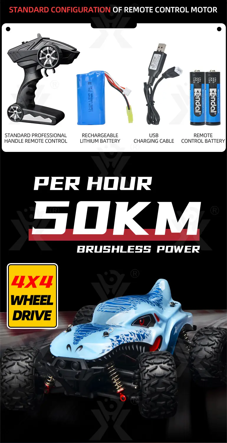 4WD Brushless RC Car Toy (TG2211825) — product detail panel 3