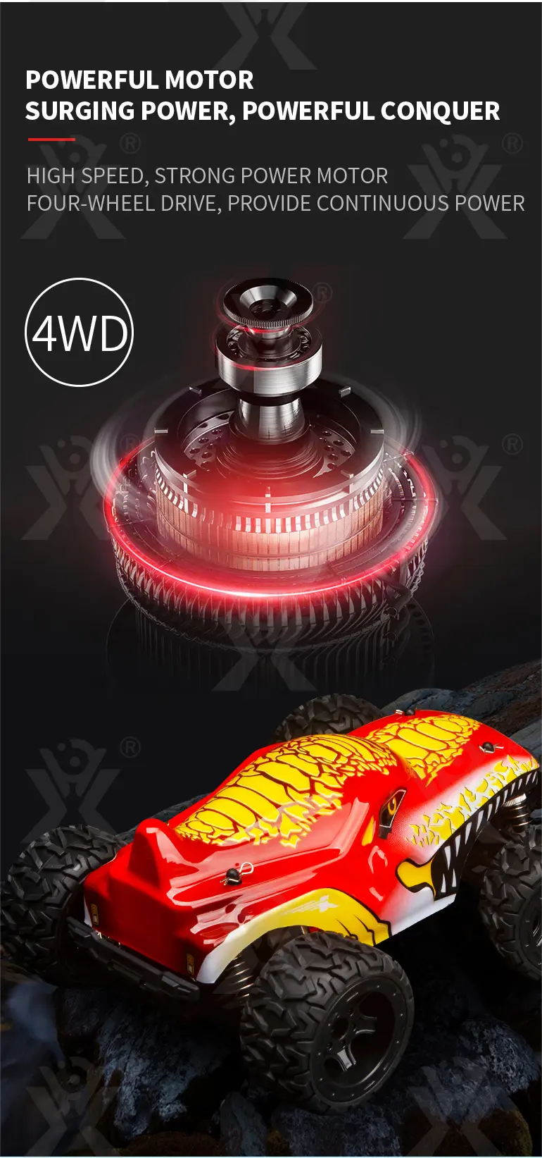 4WD Brushless RC Car Toy (TG2211825) — product detail panel 6