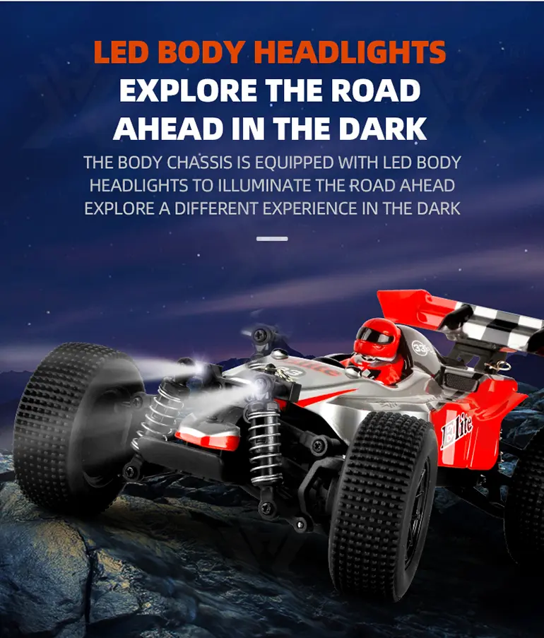Off-Road Racing Car Toy With Servo Steering, 1:18 Scale, 4WD (TG2211830) — product detail panel 10
