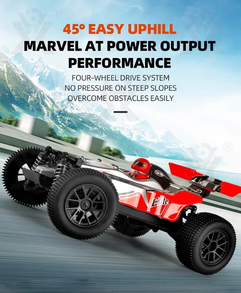 Off-Road Racing Car Toy With Servo Steering, 1:18 Scale, 4WD (TG2211830) — product detail panel 5
