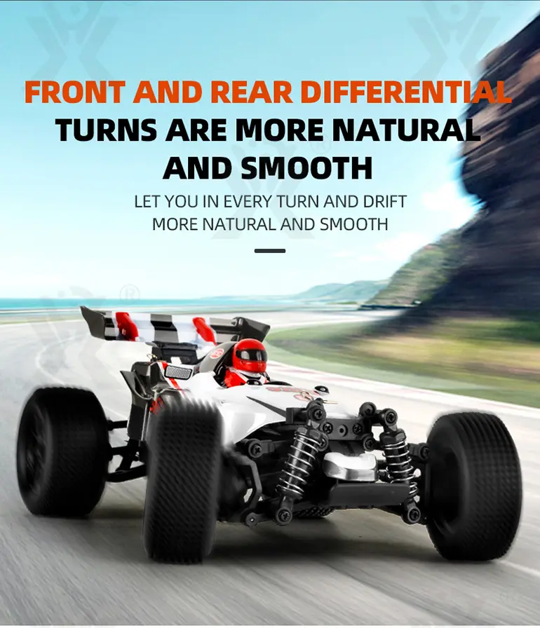 Off-Road Racing Car Toy With Servo Steering, 1:18 Scale, 4WD (TG2211830) — product detail panel 6