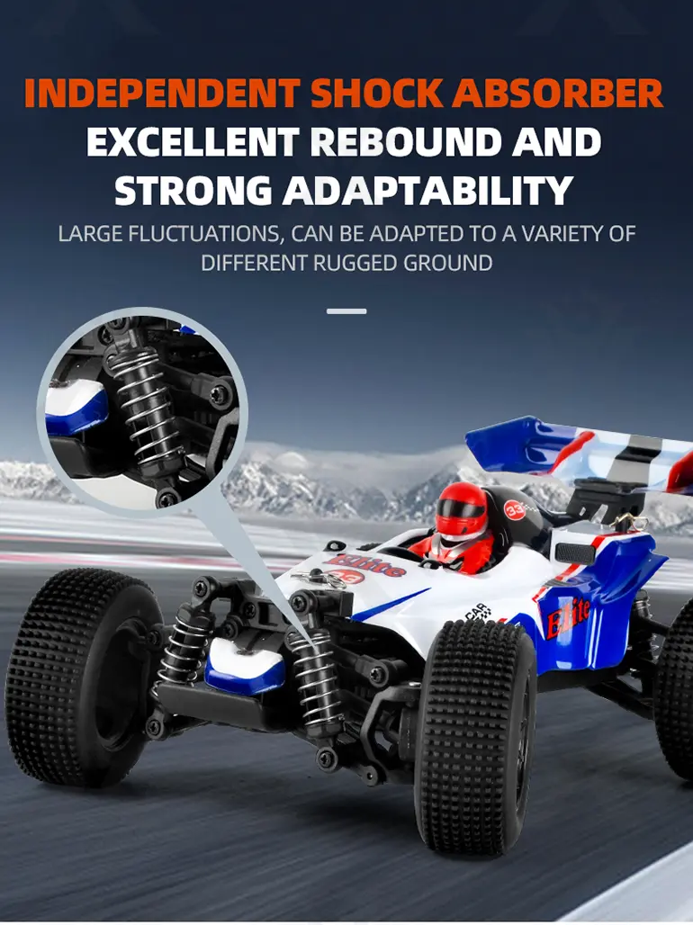 Off-Road Racing Car Toy With Servo Steering, 1:18 Scale, 4WD (TG2211830) — product detail panel 8