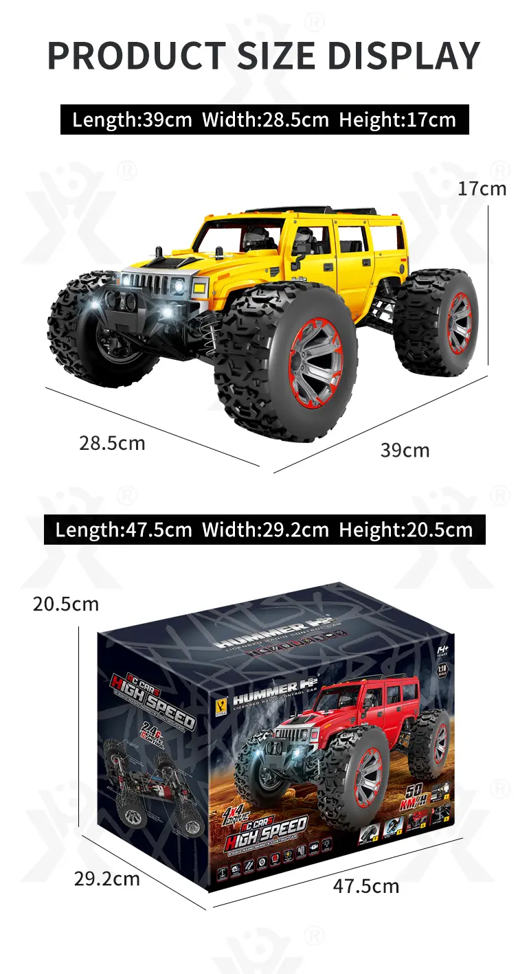 Wholesale1:10 Scale RC Monster Truck Supplies (TG4024313) — product detail panel 10