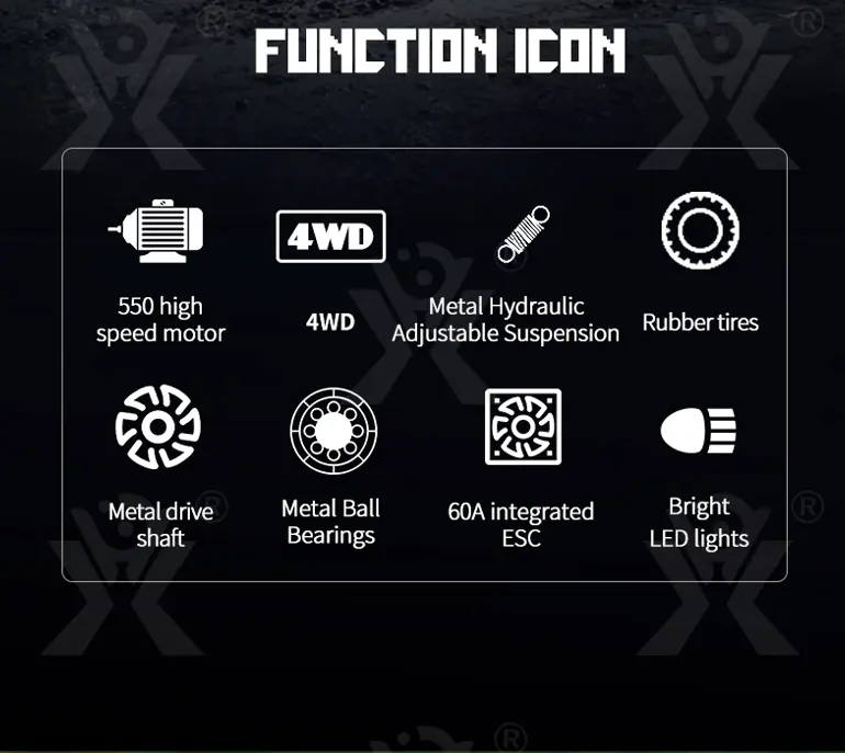High-Speed Truggy Toy, 46KM/H (TG2327813) — product detail panel 2