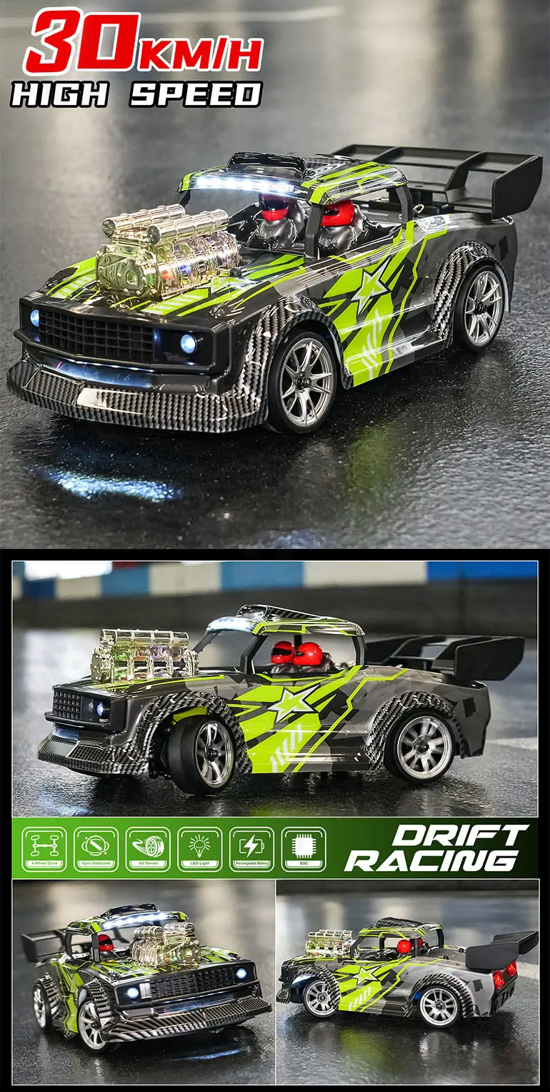 1:16 Scale RC Drift Car With Gyro Stabilized (TG4024314) — product detail panel 9