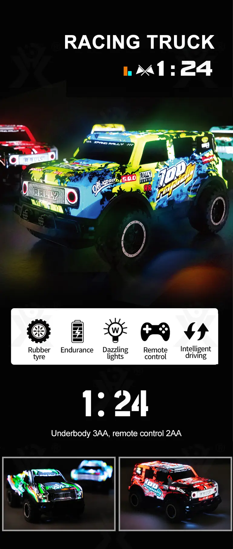 RC Off-Road SUV Racing Car Toy (TG3976037) — product detail panel 1
