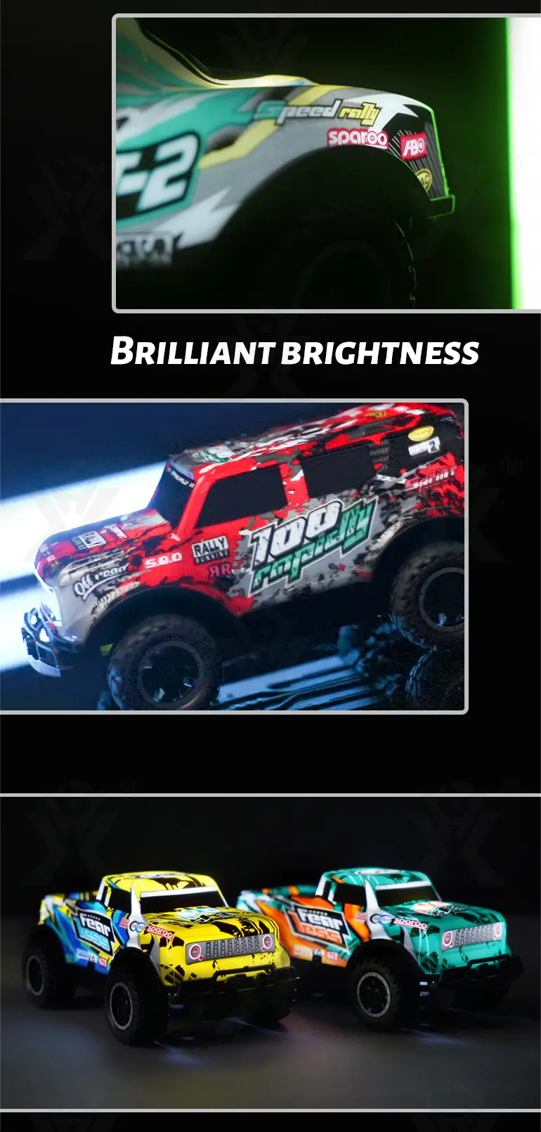 RC Off-Road SUV Racing Car Toy (TG3976037) — product detail panel 4