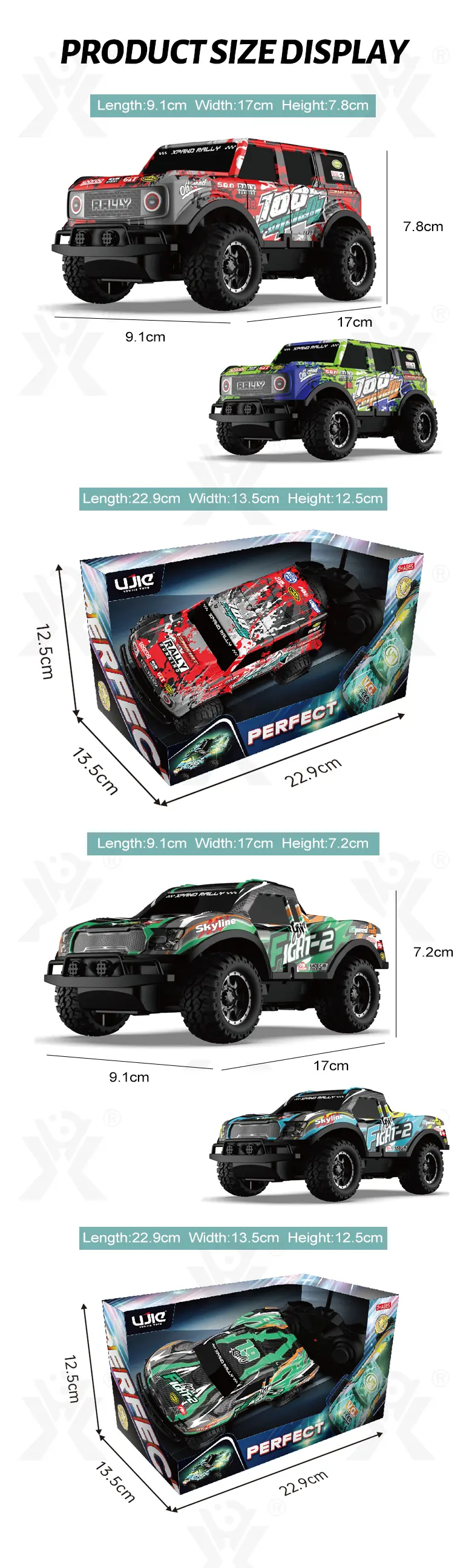 RC Off-Road SUV Racing Car Toy (TG3976037) — product detail panel 8