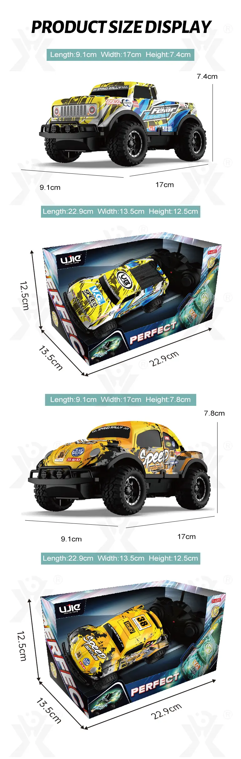 Light Up RC Car Toys (TG3976035) — product detail panel 7