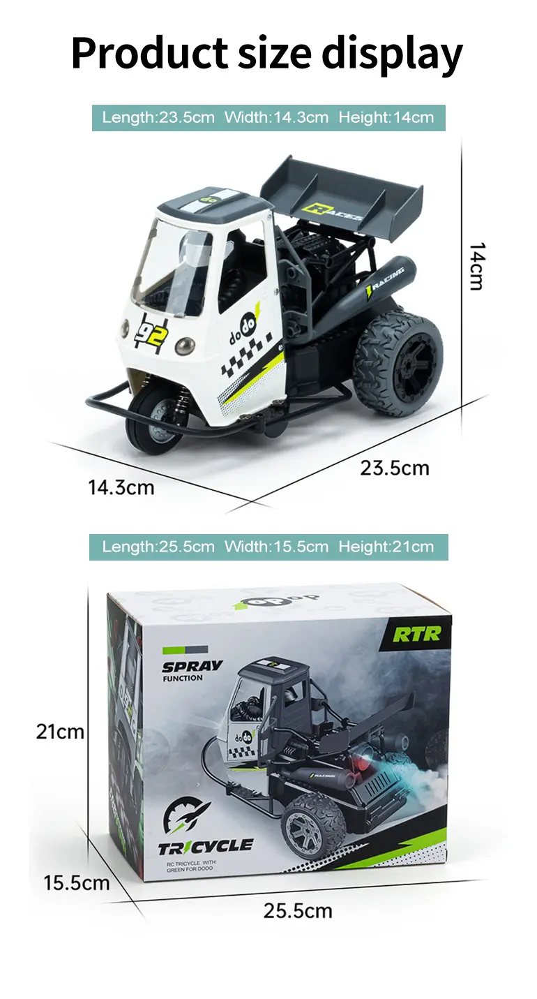 1:16 3-Wheel RC Cars (TG4119775) — product detail panel 9