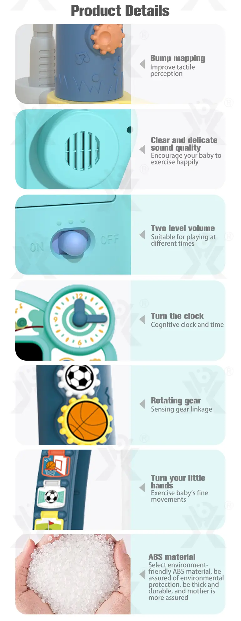 Toddler Sports Center Toy For Kids (TG2897664) — product detail panel 3