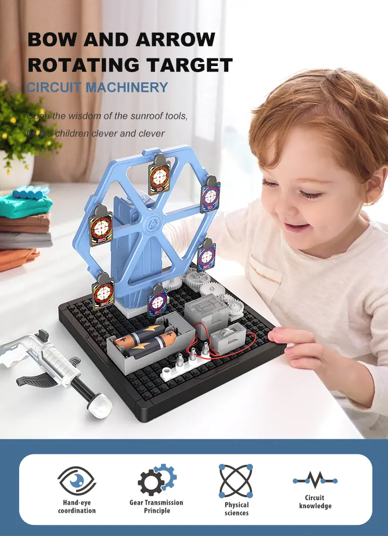 Rotating Bow and Arrow Set Toy (TG2276538) — product detail panel 1