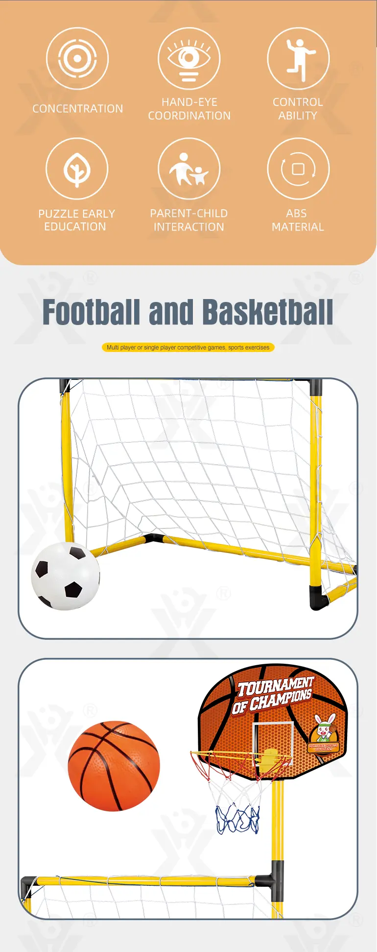 Kids Sports Goal Set Toy (TG4985122) — product detail panel 2