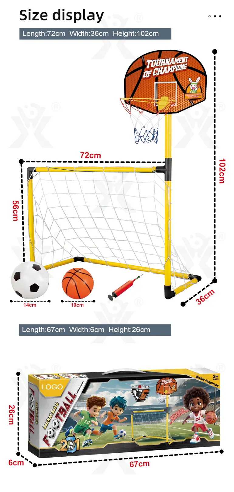 Kids Sports Goal Set Toy (TG4985122) — product detail panel 5
