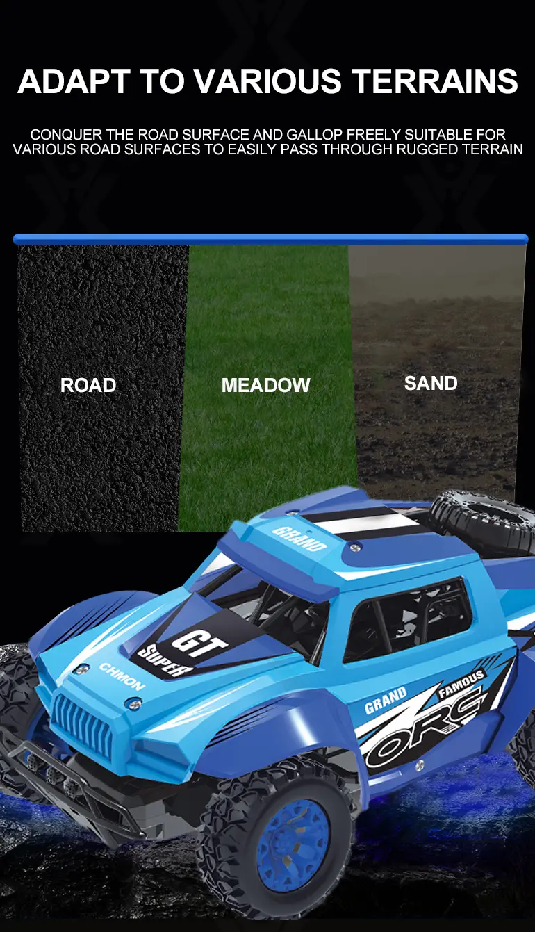 All-Terrain Four-Way RC Car Toy Supplier (TG4070757) — product detail panel 2