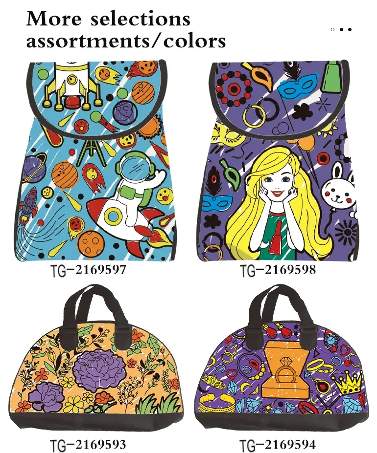 DIY Graffiti Coloring Handbag (TG2169593) — product detail panel 5