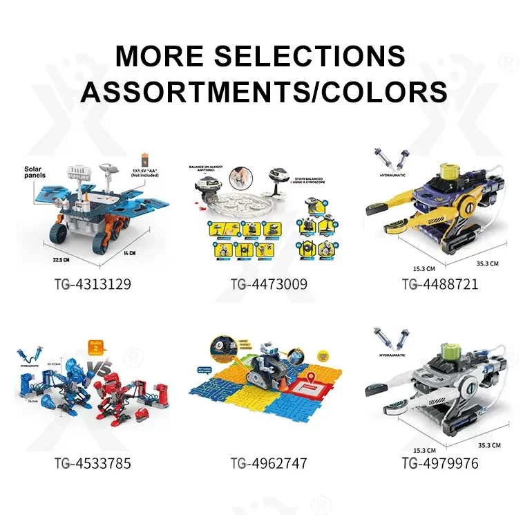 Mechanical Robot Toy with Programming Learning (TG4962747) — product detail panel 10