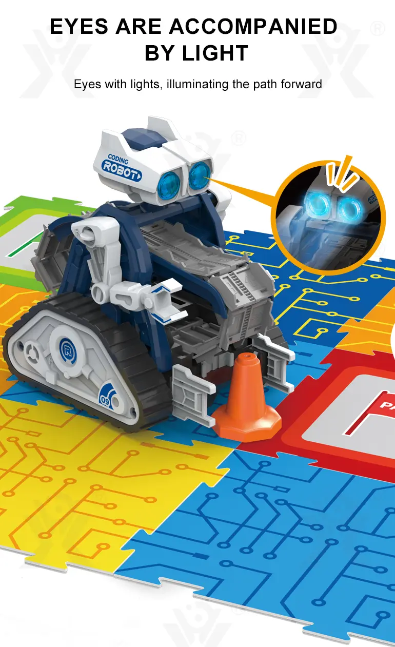 Mechanical Robot Toy with Programming Learning (TG4962747) — product detail panel 8