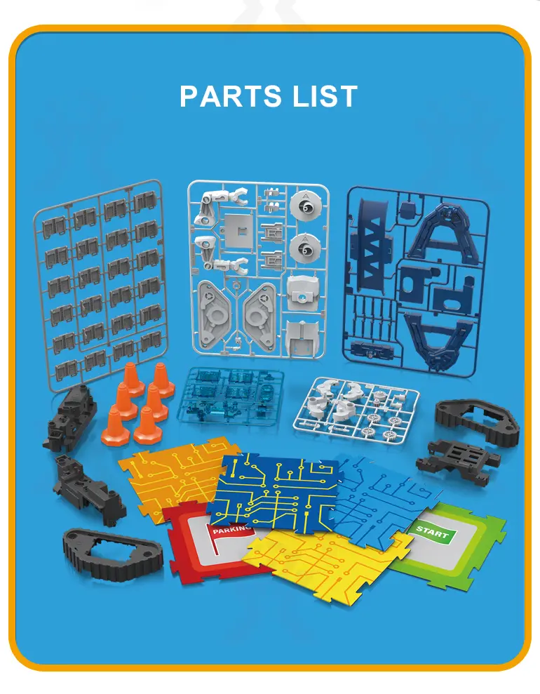 Mechanical Robot Toy with Programming Learning (TG4962747) — product detail panel 9