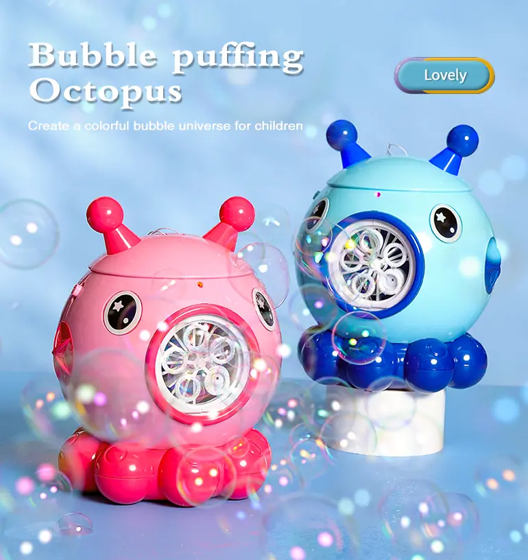Octopus Bubble Blower Toy (TG2247372) — product detail panel 1
