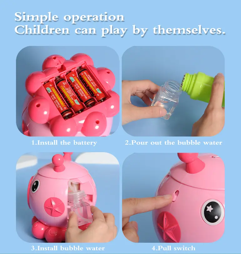 Octopus Bubble Blower Toy (TG2247372) — product detail panel 3
