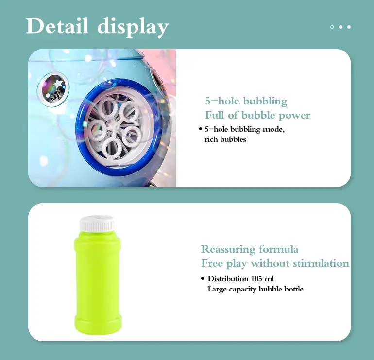 Octopus Bubble Blower Toy (TG2247372) — product detail panel 4