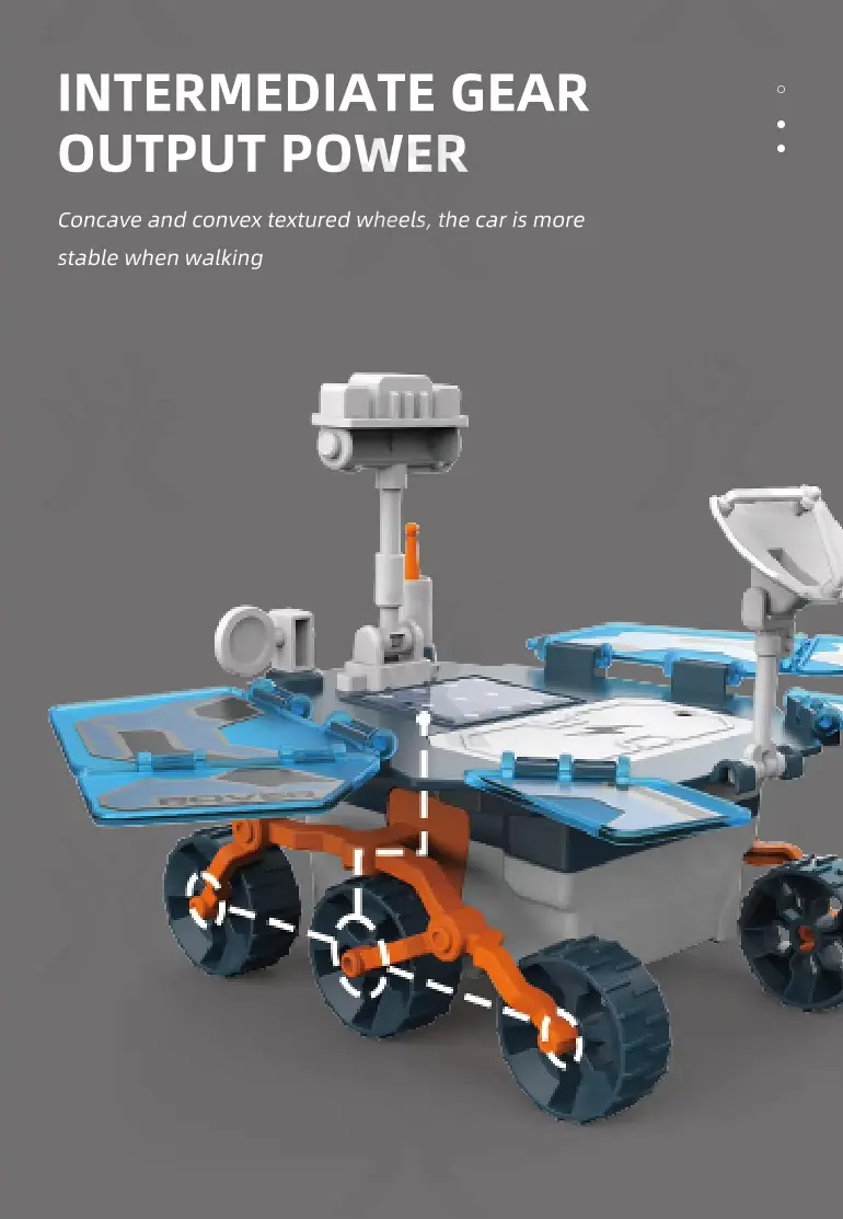 Solar-Powered, Battery-Powered Mars Rover Toys (TG4313129) — product detail panel 3