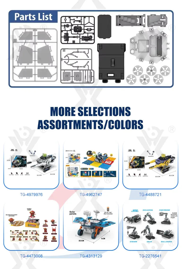 Solar-Powered, Battery-Powered Mars Rover Toys (TG4313129) — product detail panel 5