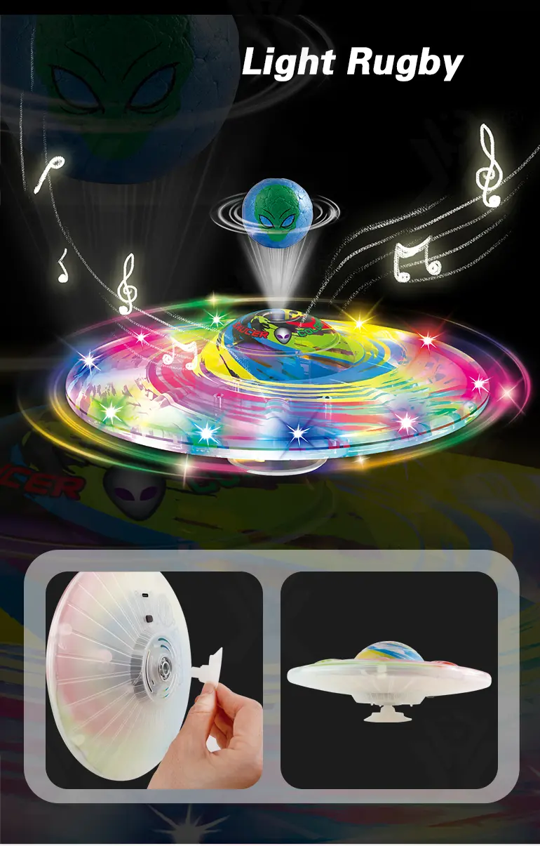 Suspended Ball Toy With Electric Flying Disc (TG4859495) — product detail panel 3
