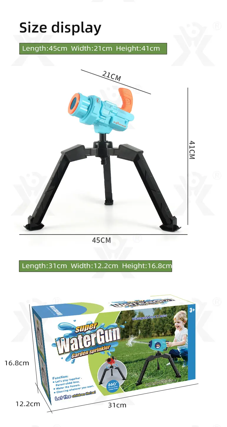 Sprinkler Water Gun Toy For Kids Outdoor Playing (TG4226887) — product detail panel 10