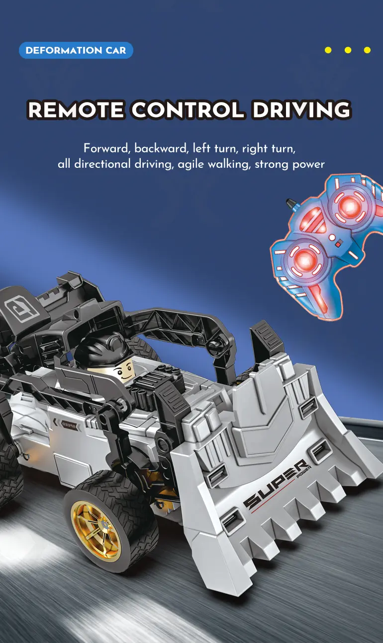 RC Deformation Car Toy, Racing and Engineering (TG4077413) — product detail panel 2