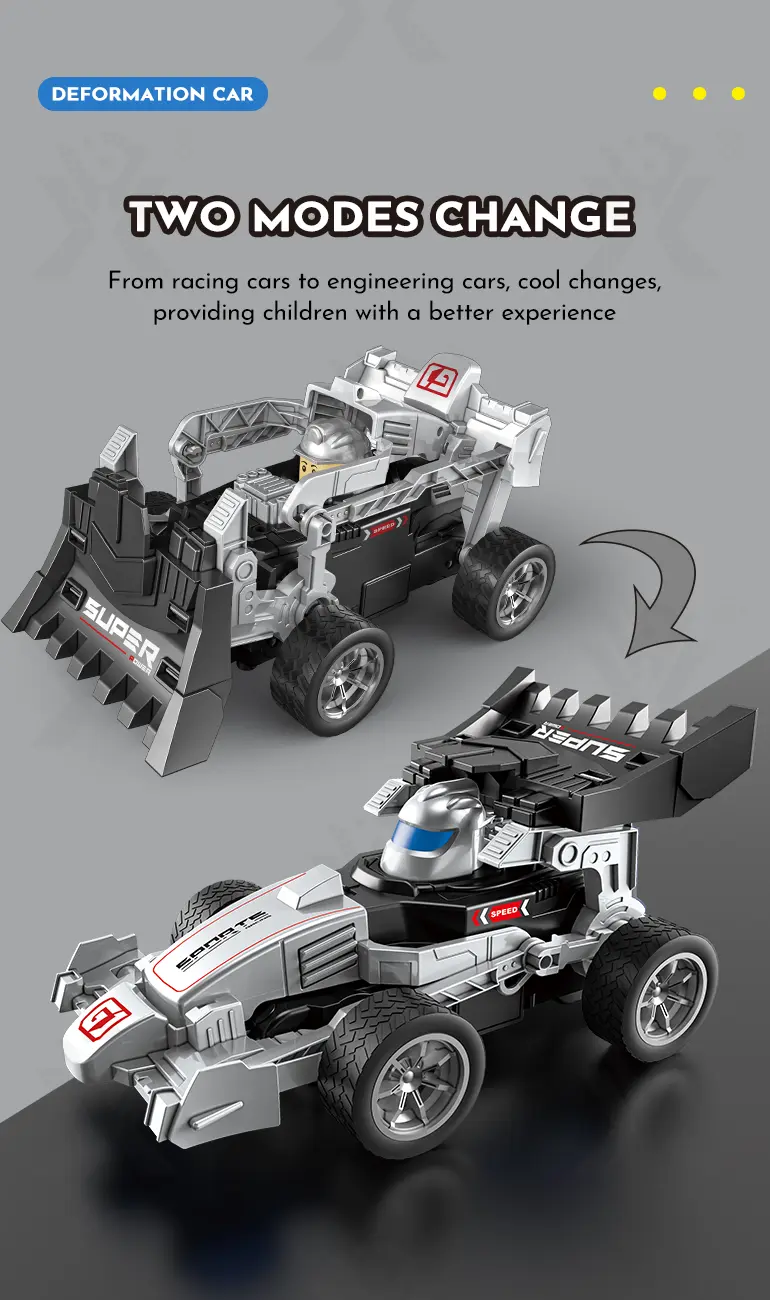 RC Deformation Car Toy, Racing and Engineering (TG4077413) — product detail panel 3
