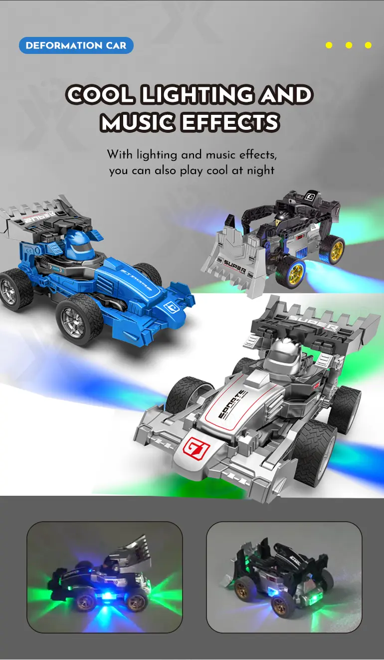 RC Deformation Car Toy, Racing and Engineering (TG4077413) — product detail panel 4