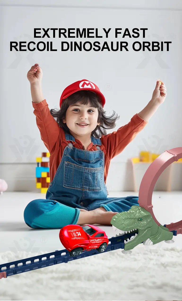 Loop Orbit Track Toy, Dinosaur Theme, Battery Free (TG2310252) — product detail panel 1