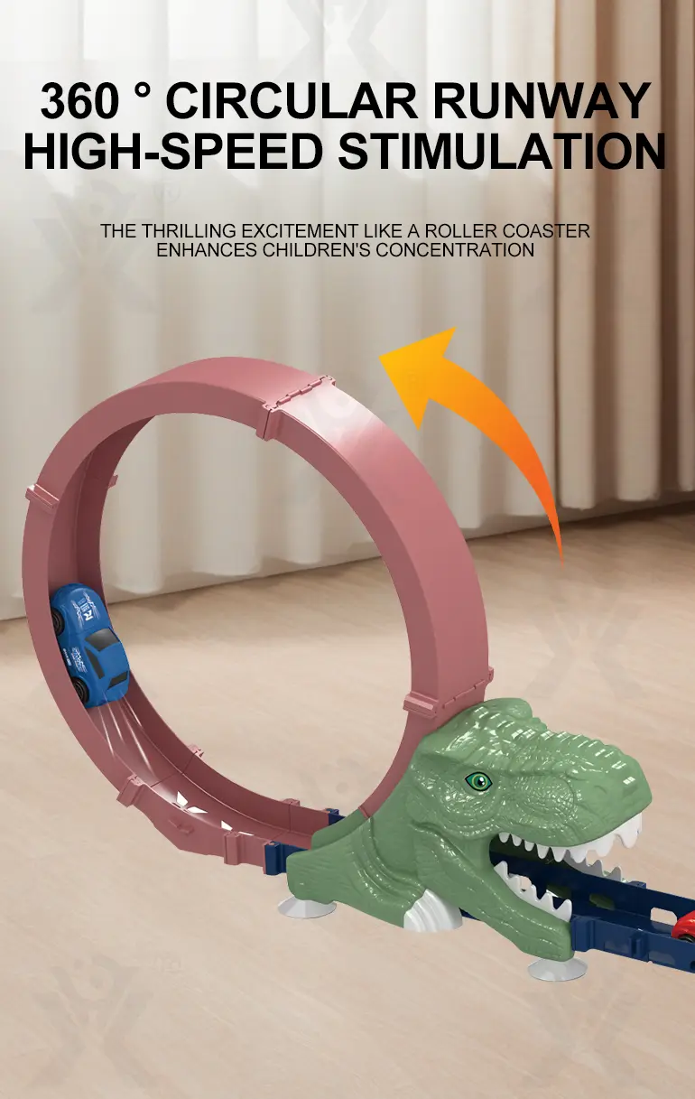 Loop Orbit Track Toy, Dinosaur Theme, Battery Free (TG2310252) — product detail panel 2