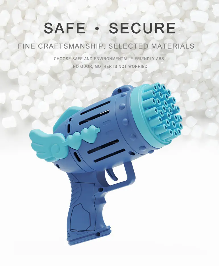 Bubble Blower Gun, Dual Battery Drive -Fun Summer Toy Supply (TG2283255) — product detail panel 6