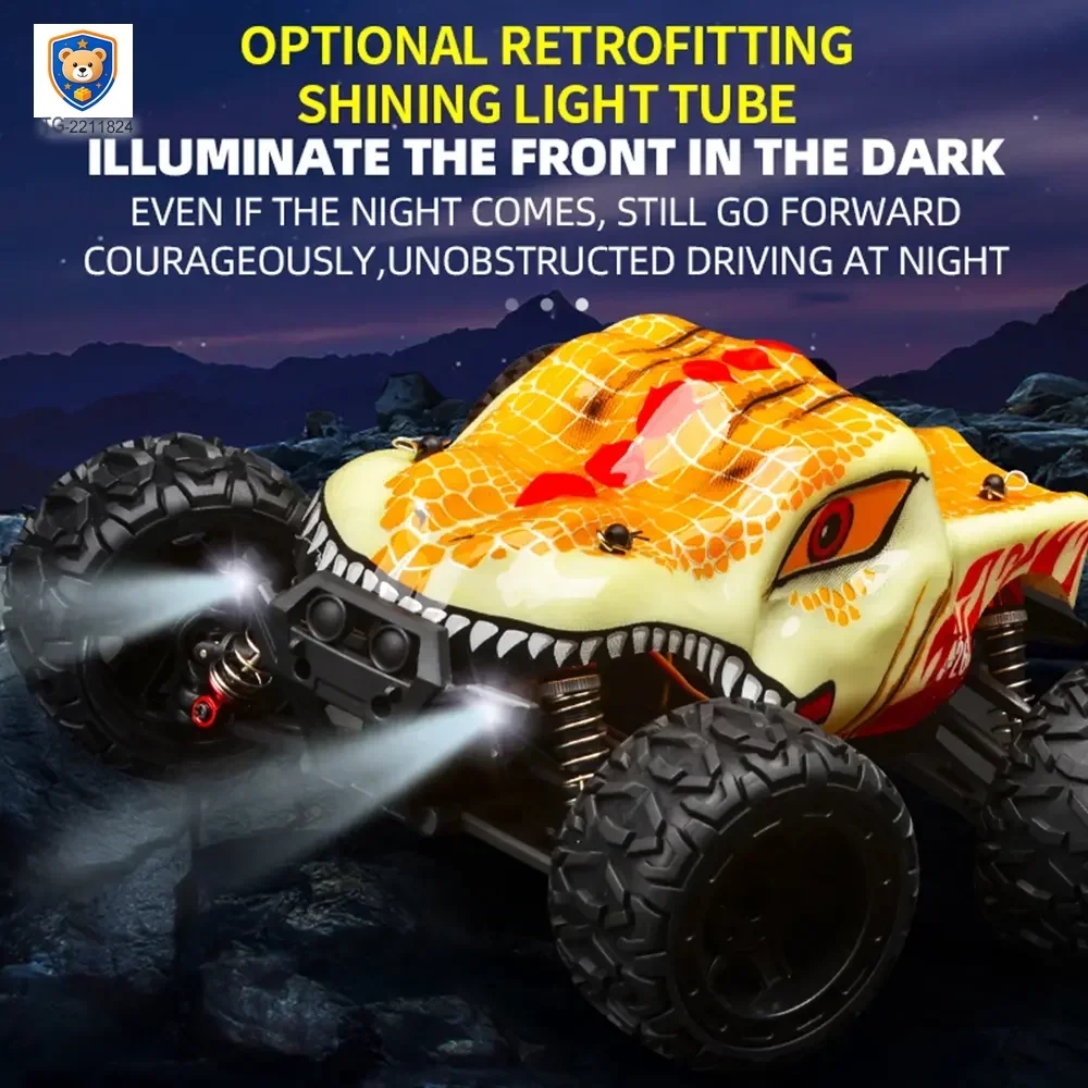 Dinosaur Big Wheel Truck, 1:16 Scale, 4WD — product view 3